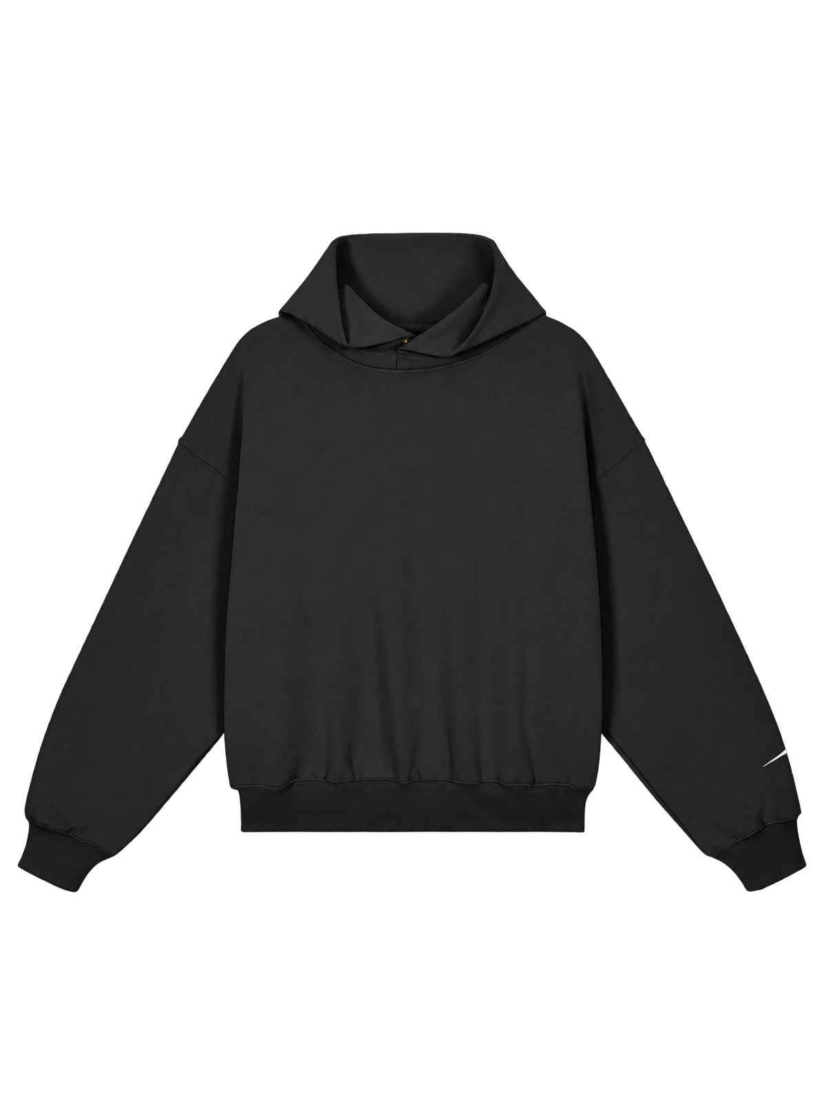 Cross Grain Luxury Hoodie — front, clean chest